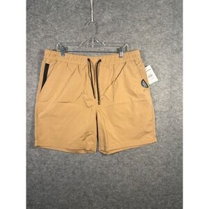 Southpole Standard Issue Mens XL Shorts Casual Tan Khaki‎ Drawstring